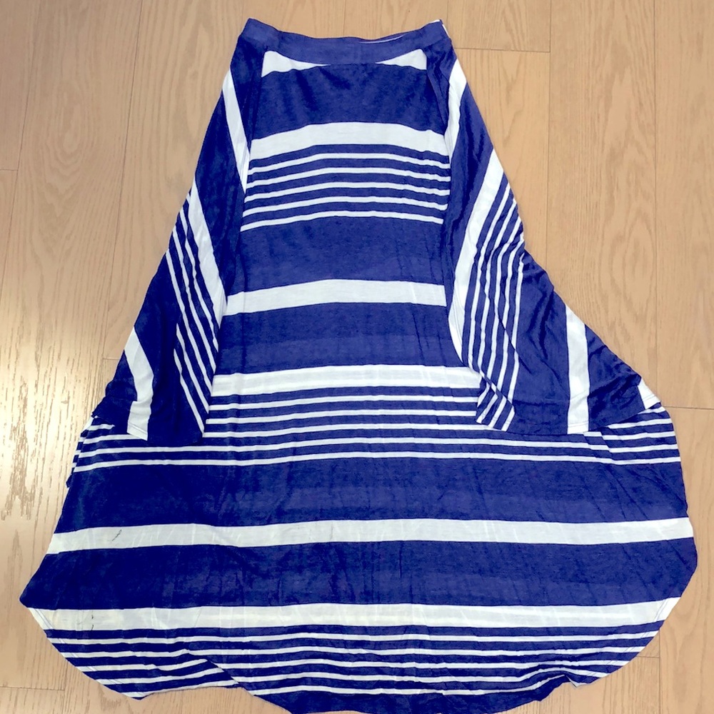 Cotton jersey skirt with short attached
